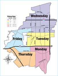 Muni-Arlington-TX-pickup-day-map