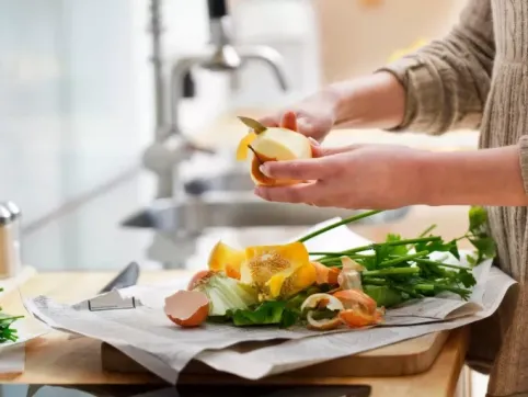 Woman-Prepping-Food