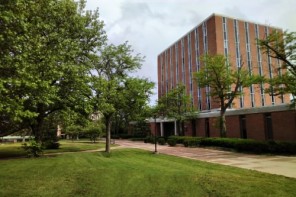 Clean university campus