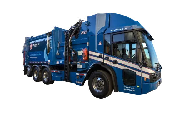 illustration of next-gen truck safety features