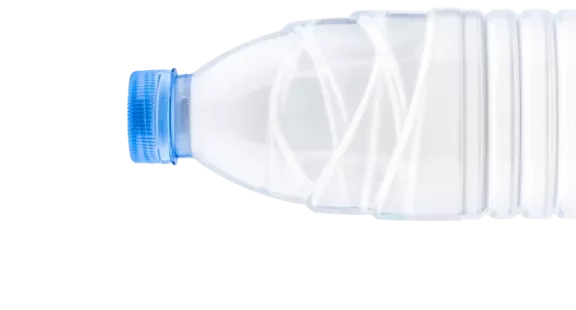 a single plastic bottle